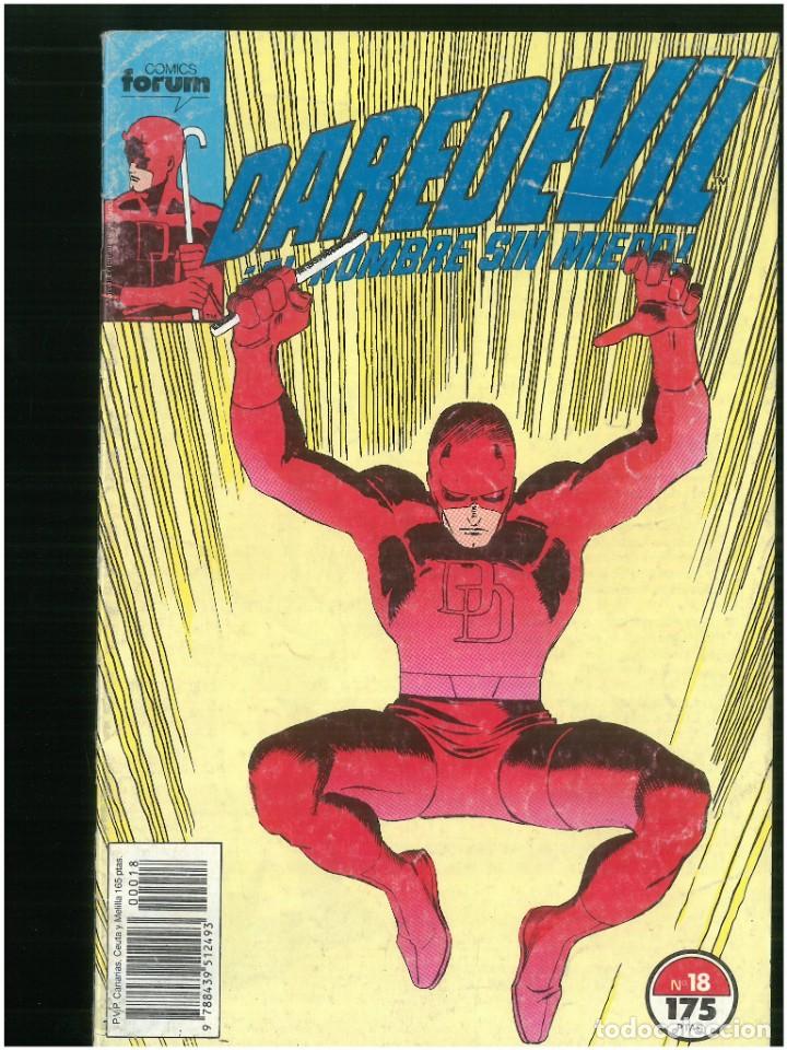C&oacute;mics: DAREDEVIL N&ordm; 18. 1989. VOLUMEN 2. EDITORIAL FORUM. C-72 - Foto 1