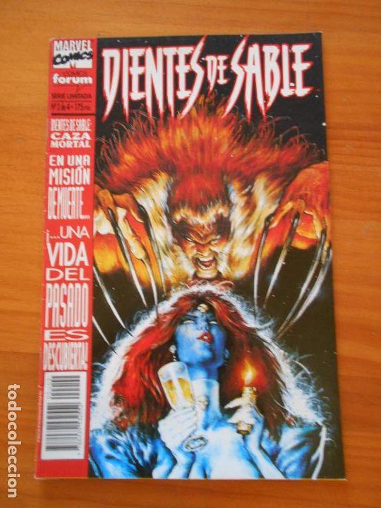 C&oacute;mics: DIENTES DE SABLE N&ordm; 2 DE 4 - MARVEL - FORUM (6N) - Foto 1