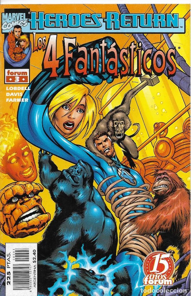 C&oacute;mics: los 4 fantasticos. Heroes Return. comics forum - Foto 1