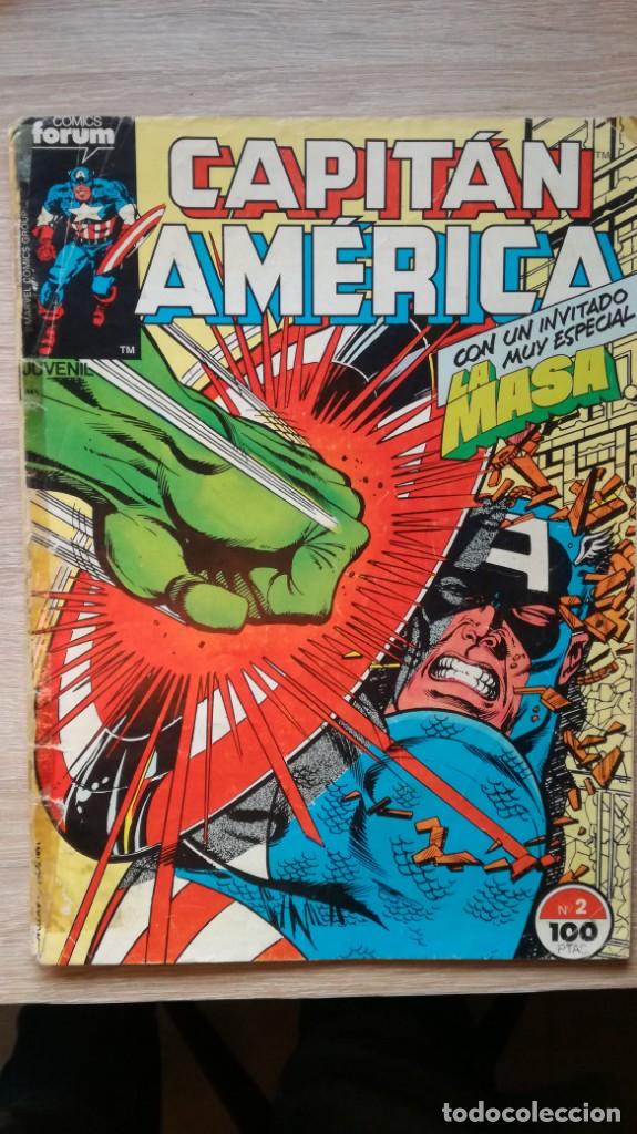 C&oacute;mics: Lote Comics Capitan America - Forum - (8 numeros) - Foto 2