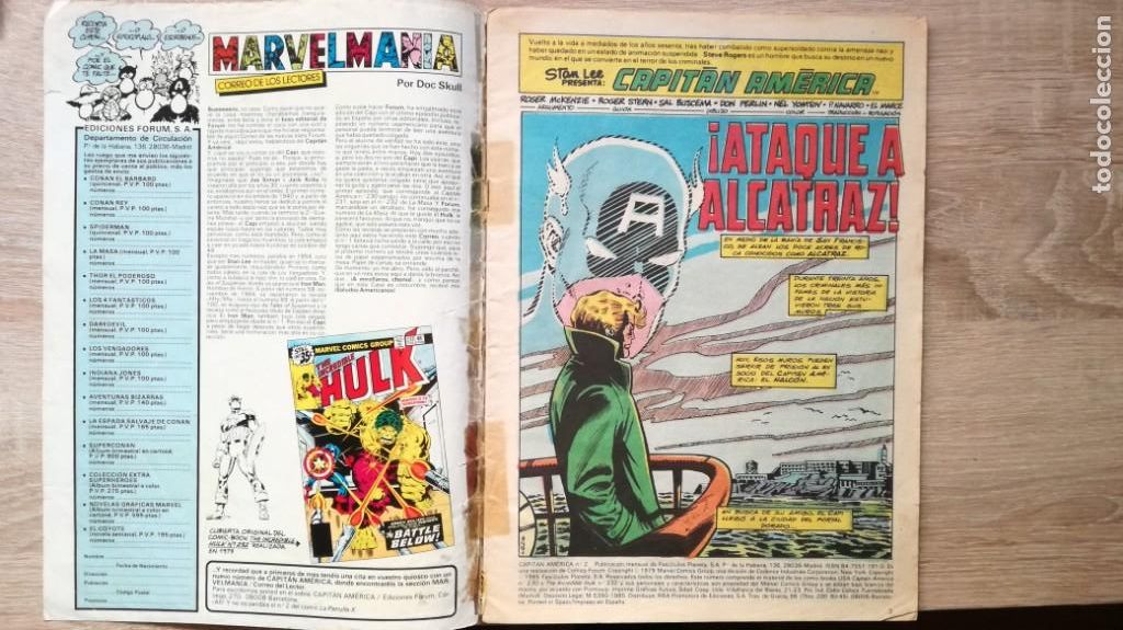 C&oacute;mics: Lote Comics Capitan America - Forum - (8 numeros) - Foto 3