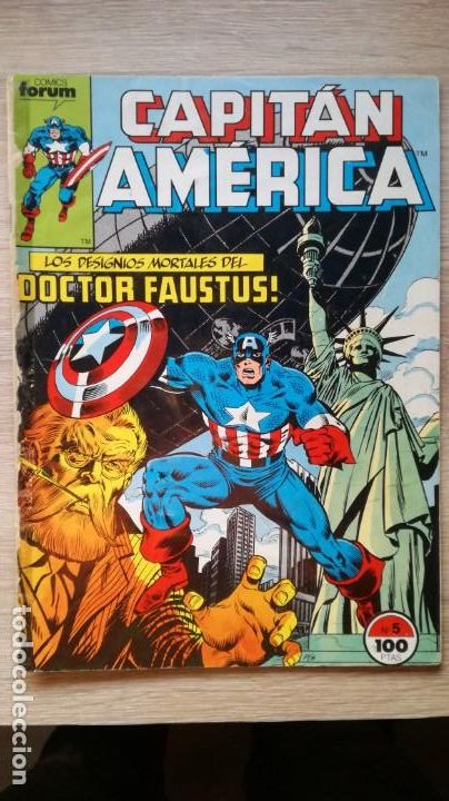 C&oacute;mics: Lote Comics Capitan America - Forum - (8 numeros) - Foto 5
