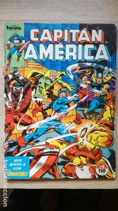 C&oacute;mics: Lote Comics Capitan America - Forum - (8 numeros) - Foto 6