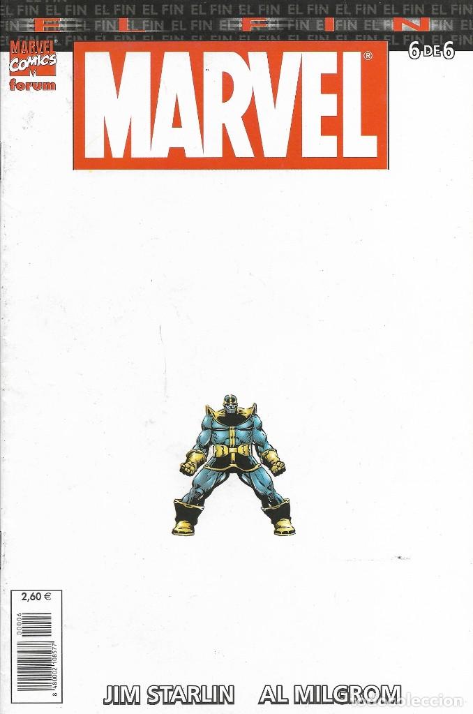 Comics: MARVEL 6 DE 6