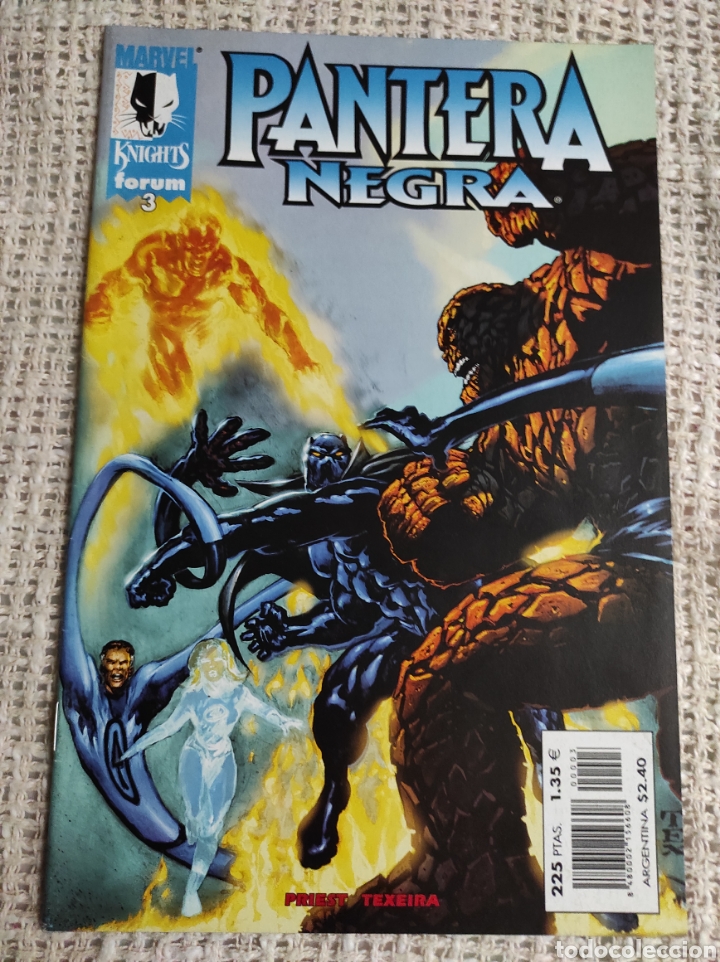 C&oacute;mics: PANTERA NEGRA Marvel Knights N&ordm; 3 - EDITA : FORUM - Foto 1