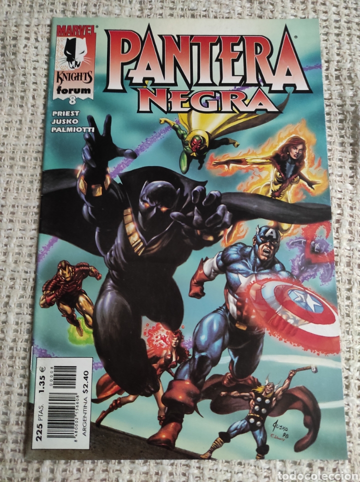 C&oacute;mics: PANTERA NEGRA Marvel Knights N&ordm; 8 - EDITA : FORUM - Foto 1