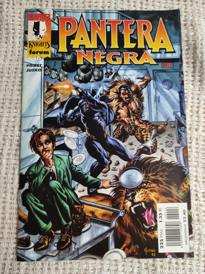 C&oacute;mics: PANTERA NEGRA Marvel Knights N&ordm; 6 - EDITA : FORUM - Foto 1