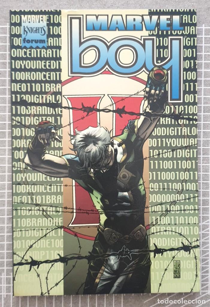 C&oacute;mics: MARVEL KNIGHTS. MARVEL BOY de Grant Morrison. Tomo unico. Comics Forum 2001 - Foto 1