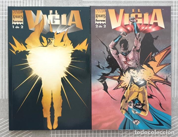 C&oacute;mics: MARVEL KNIGHTS. EL VIGIA. Colecci&oacute;n completa de 2 tomos. Comics Forum 2001 - Foto 1