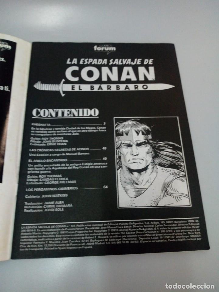 C&oacute;mics: LA ESPADA SALVAJE DE CONAN N&ordm;141 - Foto 2