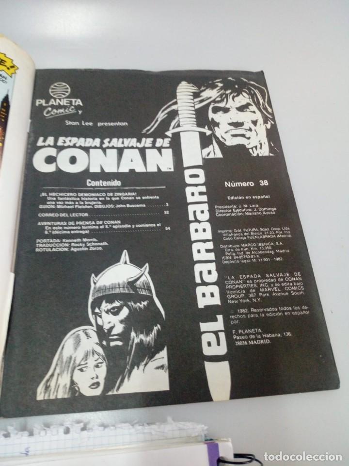 C&oacute;mics: LA ESPADA SALVAJE DE CONAN N&ordm;38 - Foto 2