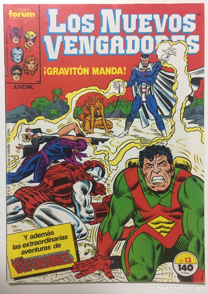C&oacute;mics: NUEVOS VENGADORES 13 VOL.1 FORUM - Foto 1