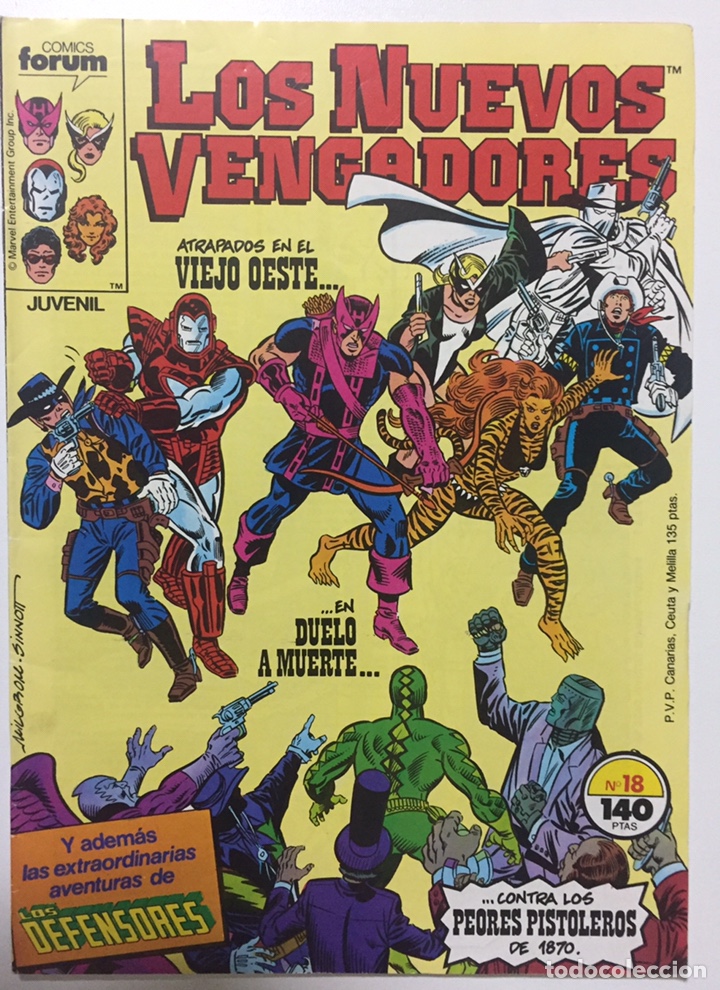 C&oacute;mics: NUEVOS VENGADORES 18 VOL.1 FORUM - Foto 1