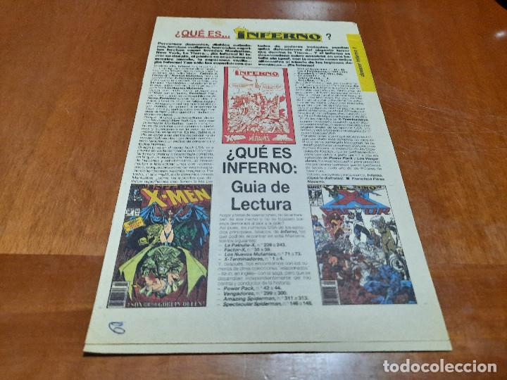 Comics: &iquest;QU&Eacute; ES INFERNO? CUADERNILLO DE 8 P&Aacute;GINAS. CENTRO POSTER FORUM 89. DOBLADO. BUEN ESTADO