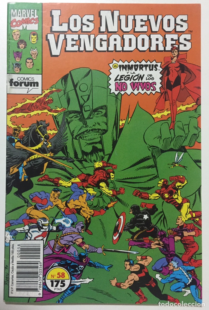C&oacute;mics: NUEVOS VENGADORES 58 VOL.1 FORUM - Foto 1