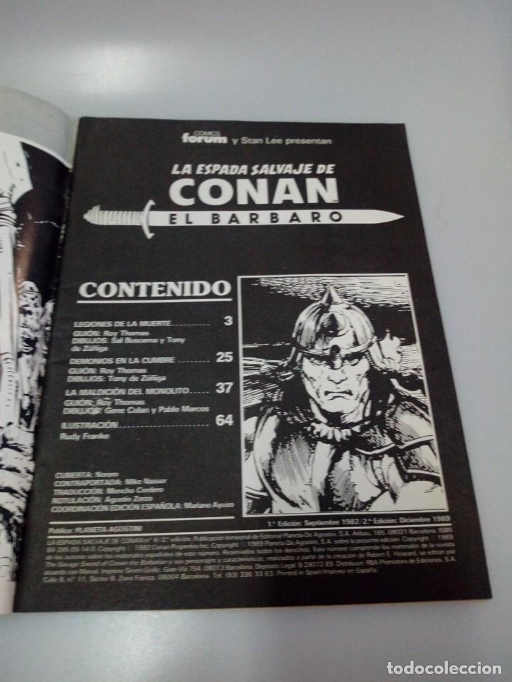 C&oacute;mics: LA ESPADA SALVAJE DE CONAN N&ordm;6 - Foto 2