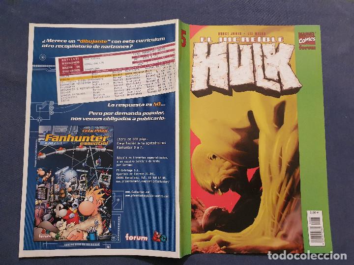 C&oacute;mics: EL INCREIBLE HULK VOL. 2 # 5 (FORUM) - 2004 - Foto 2