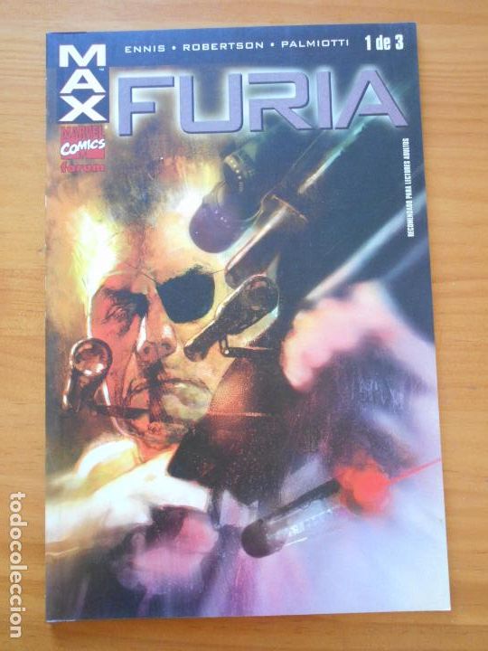 C&oacute;mics: FURIA N&ordm; 1 DE 3 - MAX - MARVEL - FORUM (F2) - Foto 1
