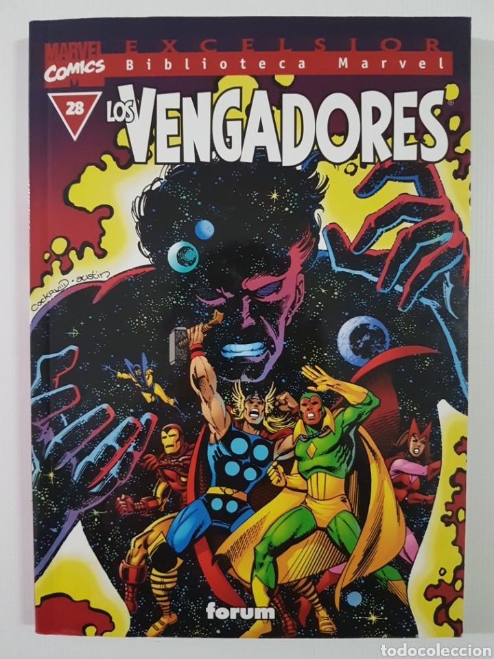 C&oacute;mics: BIBLIOTECA MARVEL VENGADORES 28 - TOMO MARVEL FORUM - Foto 1
