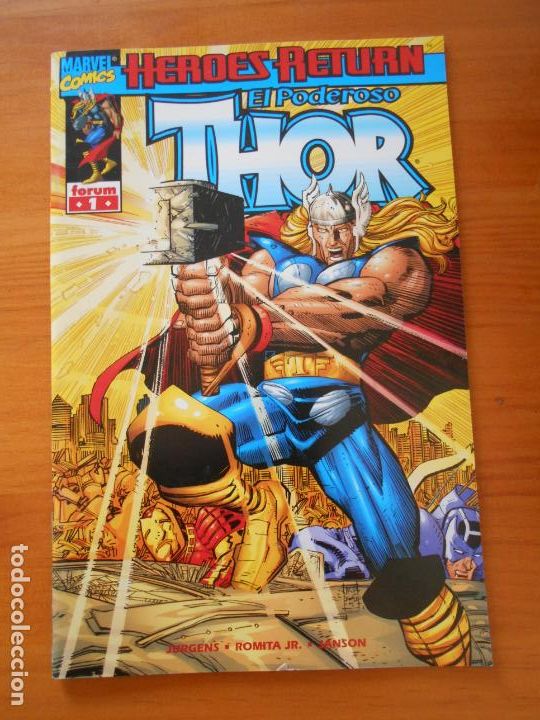 C&oacute;mics: THOR VOLUMEN 3 N&ordm; 1 - VOL. 3 - MARVEL - FORUM (X2) - Foto 1