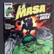 Cómics: LA MASA EL INCREIBLE HULK VOL 1 # 6 (FORUM) - 1983. Lote 230751100