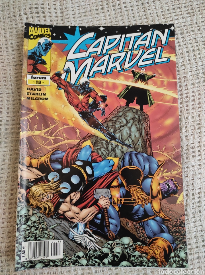 C&oacute;mics: CAPITAN MARVEL VOL. 1 N&ordm; 18 -ED. FORUM - Foto 1