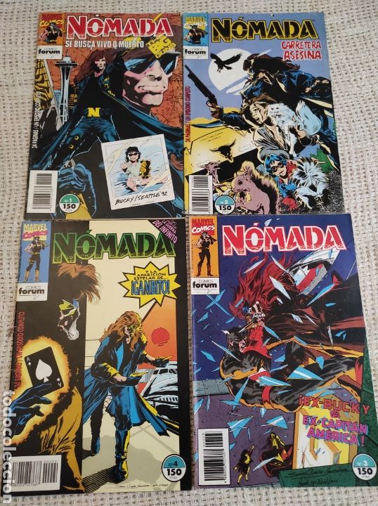 C&oacute;mics: NOMADA - LOTE DE 4 EJEMPLARES -ED. FORUM ( N&ordm; 1,2,3,4, ) - Foto 1