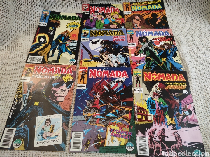 C&oacute;mics: NOMADA - LOTE DE 8 EJEMPLARES -ED. FORUM - Foto 1