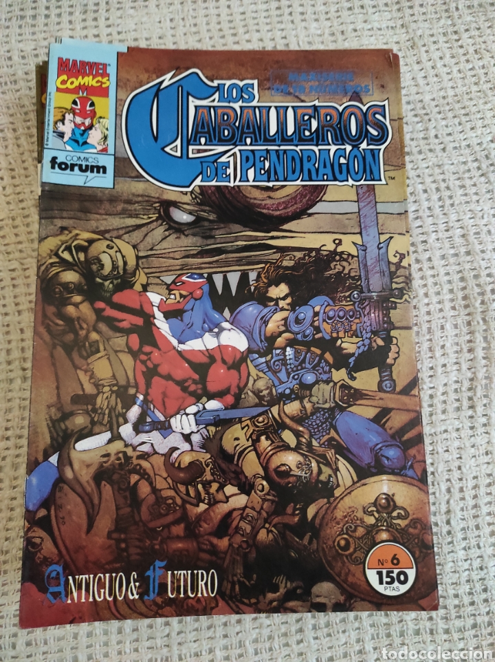 C&oacute;mics: LOS CABALLEROS DE PENDRAG&Oacute;N N&ordm; 6 -ED. FORUM - Foto 1