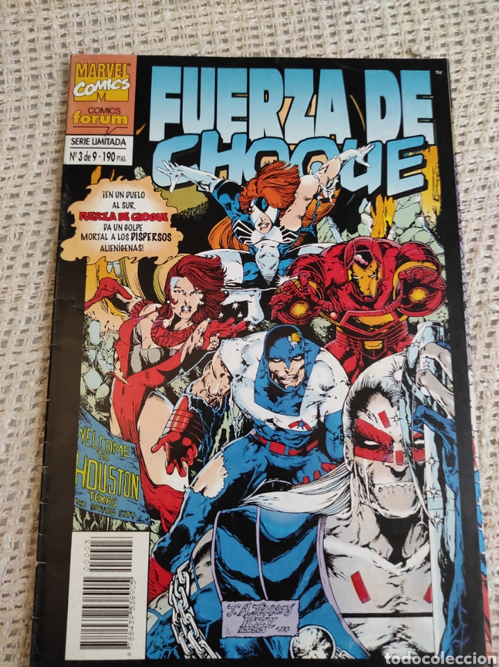 C&oacute;mics: FUERZA DE CHOQUE VOL. 1 N&ordm; 3 ED. FORUM - Foto 1