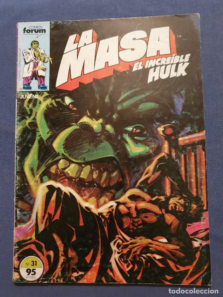 C&oacute;mics: LA MASA EL INCREIBLE HULK VOL 1 # 31 (FORUM) - 1984 - Foto 1