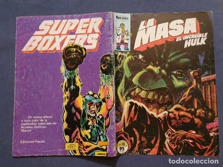 C&oacute;mics: LA MASA EL INCREIBLE HULK VOL 1 # 31 (FORUM) - 1984 - Foto 2