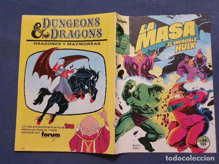 C&oacute;mics: LA MASA EL INCREIBLE HULK VOL 1 # 44 (FORUM) - 1986 - Foto 2