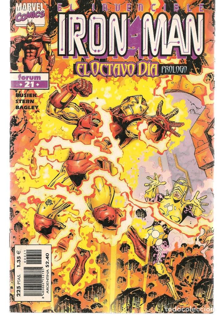 C&oacute;mics: EL INVENCIBLE IRON MAN. N&ordm; 21. FORUM. (C/A21) - Foto 1