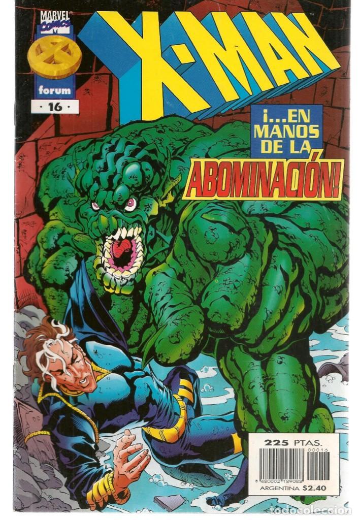 C&oacute;mics: X - MAN. N&ordm; 16. FORUM. (C/A57) - Foto 1
