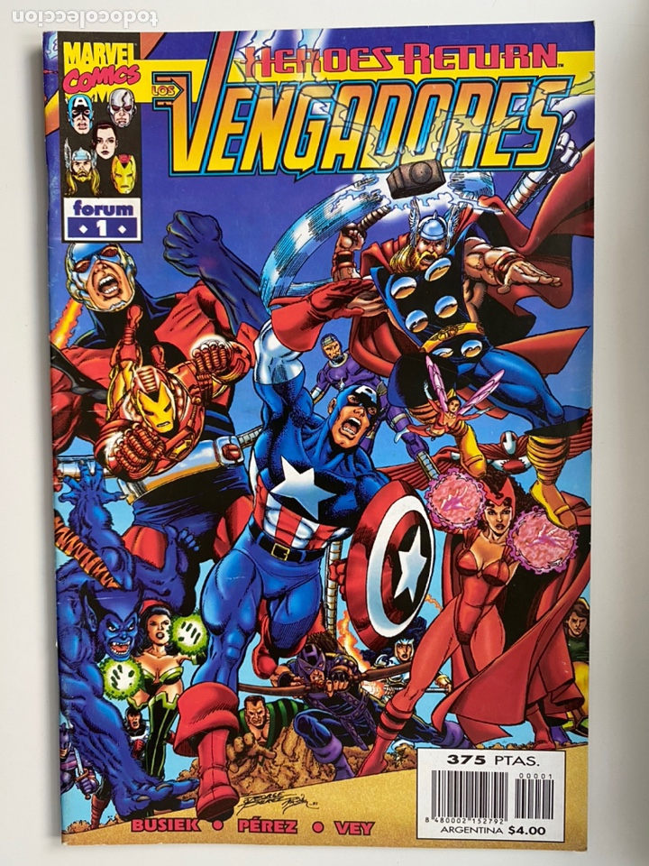 C&oacute;mics: Los Vengadores Return 1 - Forum - Foto 1