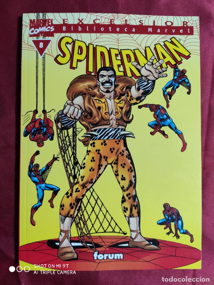C&oacute;mics: BIBLIOTECA MARVEL. SPIDERMAN. N&ordm; 8. FORUM. - Foto 1