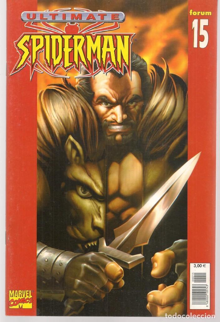 C&oacute;mics: ULTIMATE SPIDERMAN. N&ordm; 15. FORUM. (C/A37) - Foto 1