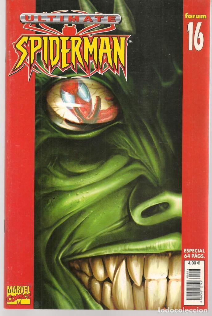 C&oacute;mics: ULTIMATE SPIDERMAN. N&ordm; 16. FORUM. (C/A37) - Foto 1