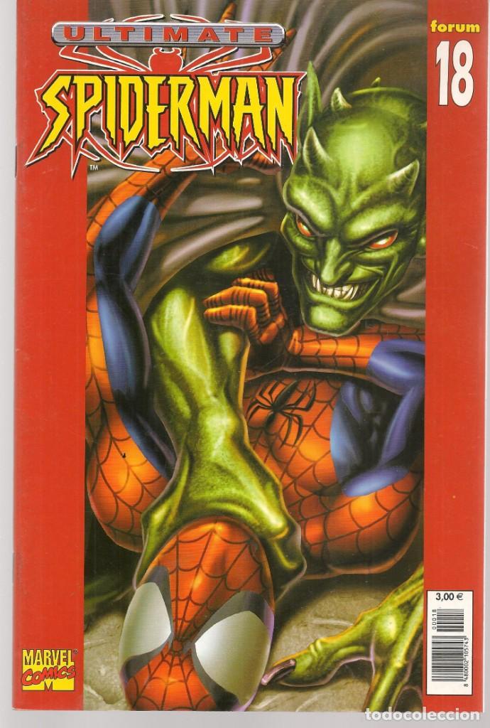 C&oacute;mics: ULTIMATE SPIDERMAN. N&ordm; 18. FORUM. (C/A37) - Foto 1