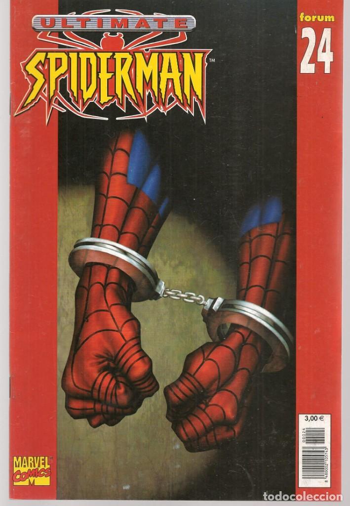 C&oacute;mics: ULTIMATE SPIDERMAN. N&ordm; 24. FORUM. (C/A37) - Foto 1
