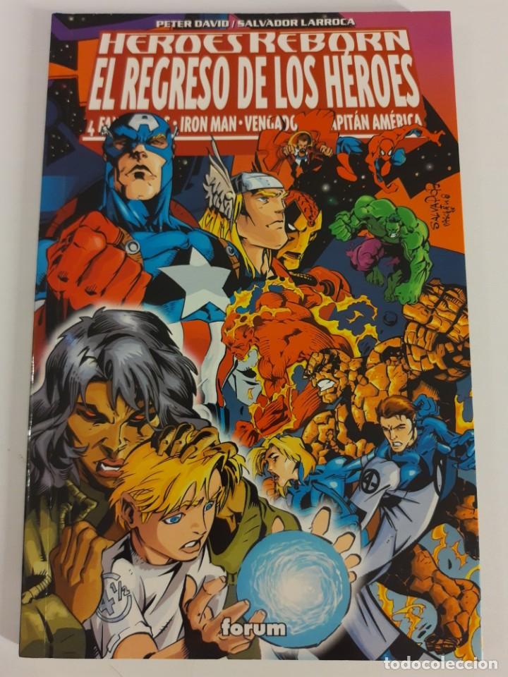 C&oacute;mics: HEROES REBORN. EL REGRESO DE LOS HEROES - Foto 1