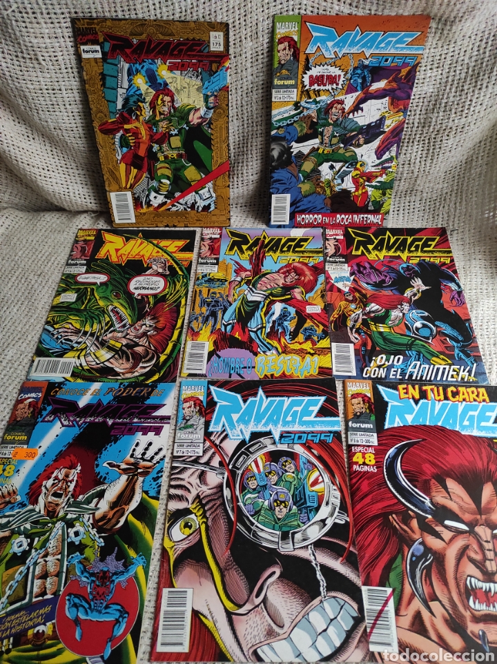 C&oacute;mics: RAVAGE 2099 LOTE DE 8 EJEMPLARES -ED. FORUM - Foto 1