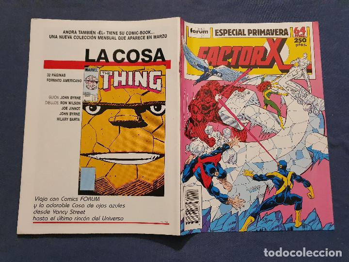 C&oacute;mics: FACTOR X - ESPECIAL PRIMAVERA 1989 (FORUM) - Foto 2