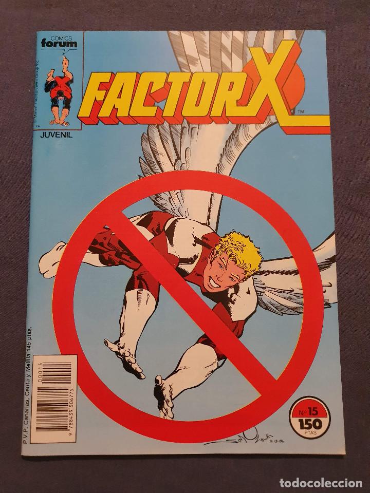 C&oacute;mics: FACTOR X VOL. 1 # 15 (FORUM) - 1989 - Foto 1
