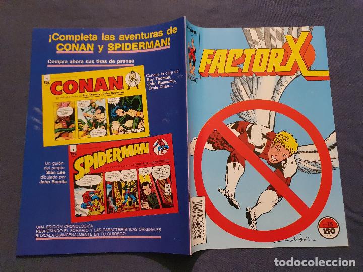 C&oacute;mics: FACTOR X VOL. 1 # 15 (FORUM) - 1989 - Foto 2