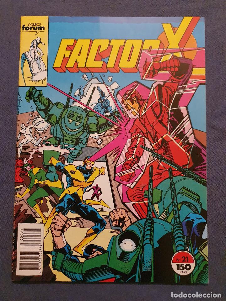 C&oacute;mics: FACTOR X VOL. 1 # 21 (FORUM) - 1989 - Foto 1