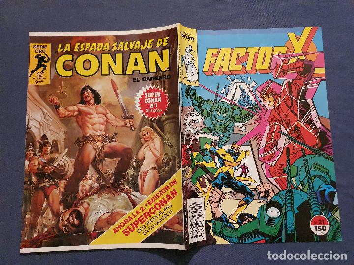 C&oacute;mics: FACTOR X VOL. 1 # 21 (FORUM) - 1989 - Foto 2