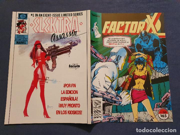C&oacute;mics: FACTOR X VOL. 1 # 30 (FORUM) - 1990 - Foto 2