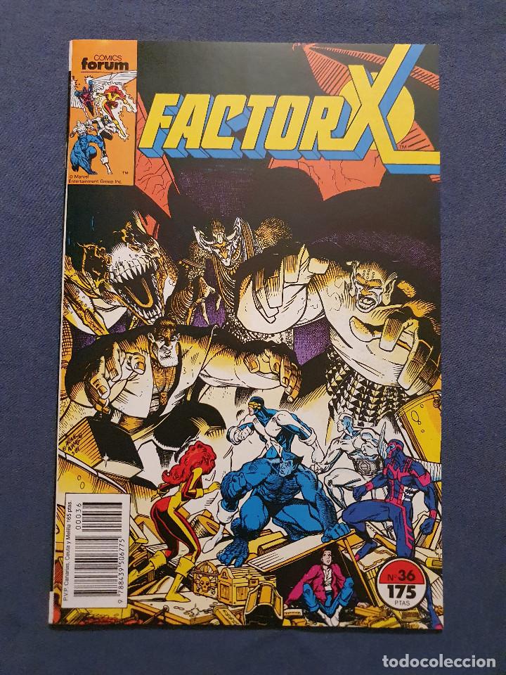 C&oacute;mics: FACTOR X VOL. 1 # 36 (FORUM) - 1991 - Foto 1